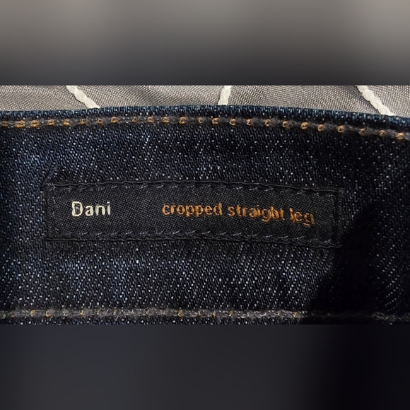 Citizens Of Humanity Dani Cropped  Straight Leg Jeans Size 28 - Picture 6 of 7